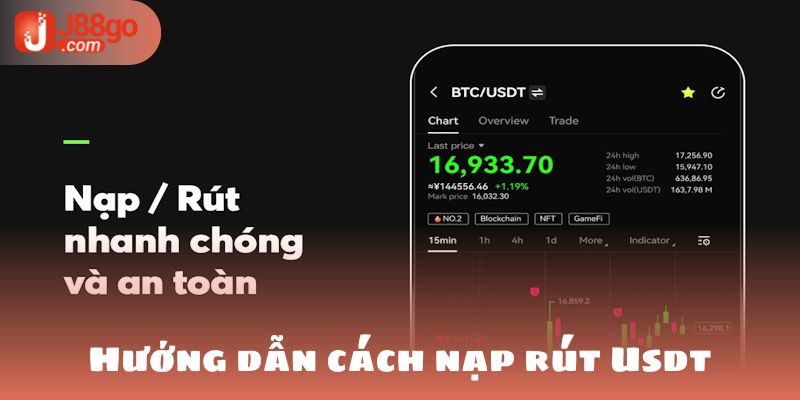 hướng dẫn cách nạp rút usdt